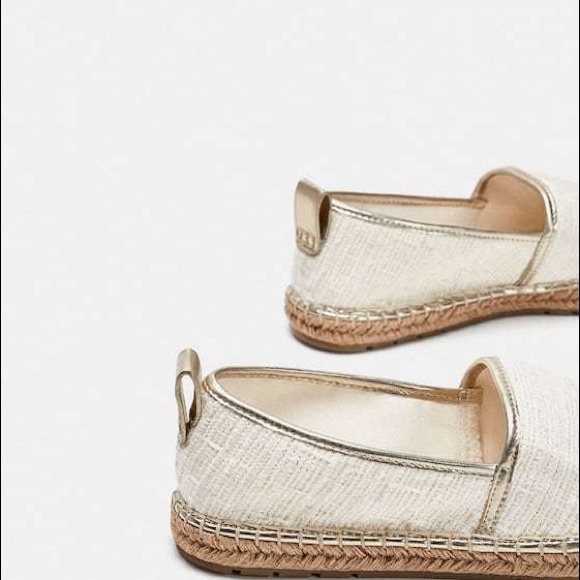 ZARA FABRIC ESPADRILLE SIZE( 8 US ) -(7.5 US ) - Picture 4 of 6